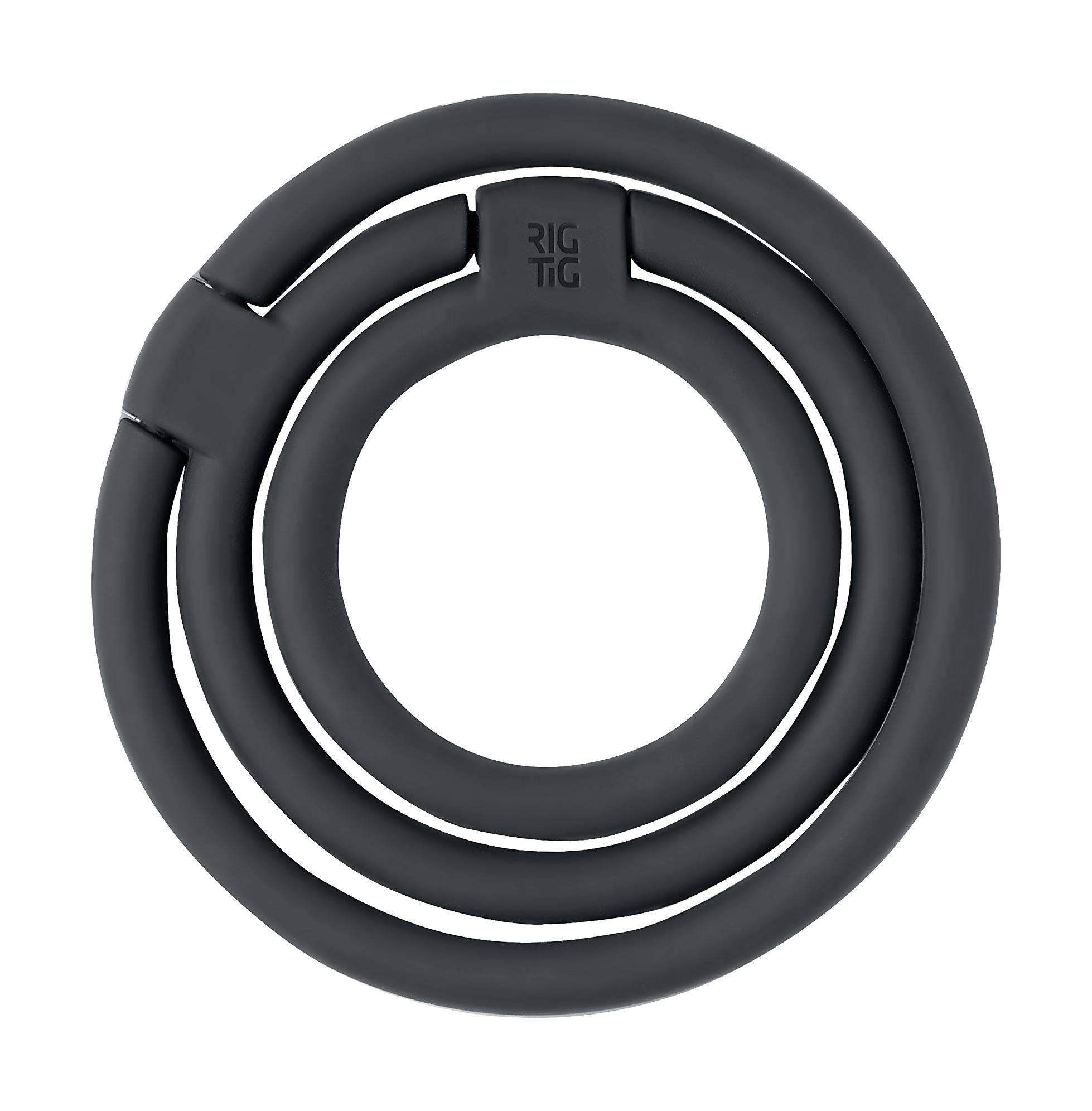 RIG TIG Circles Coaster, černá