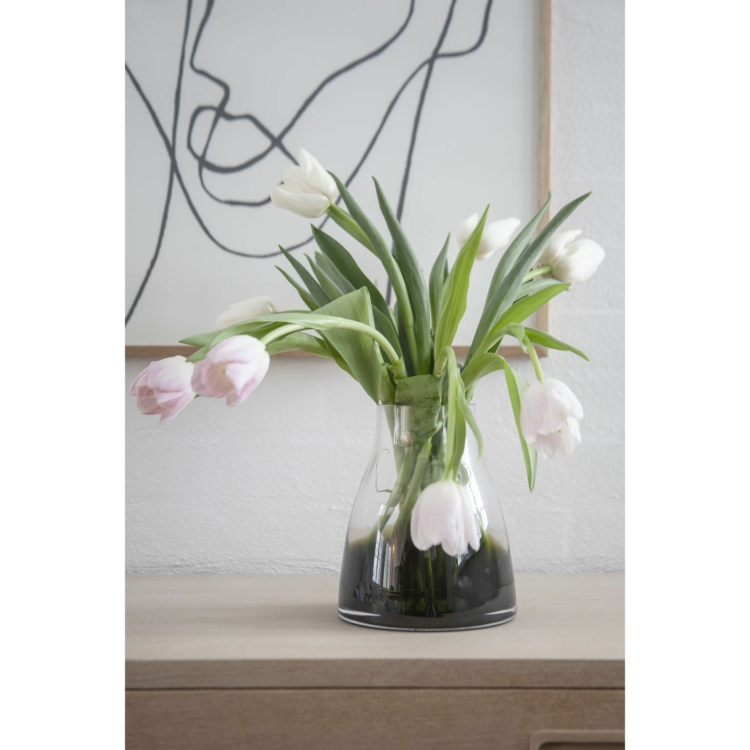 RO kolekce č. 2 Flower Vase, Moss Green