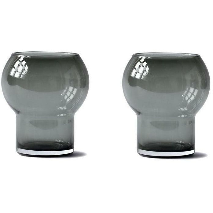 Ro Collection No. 48 Drinking Glasses 2.5 Dl Set Of 2, Smoked Grey