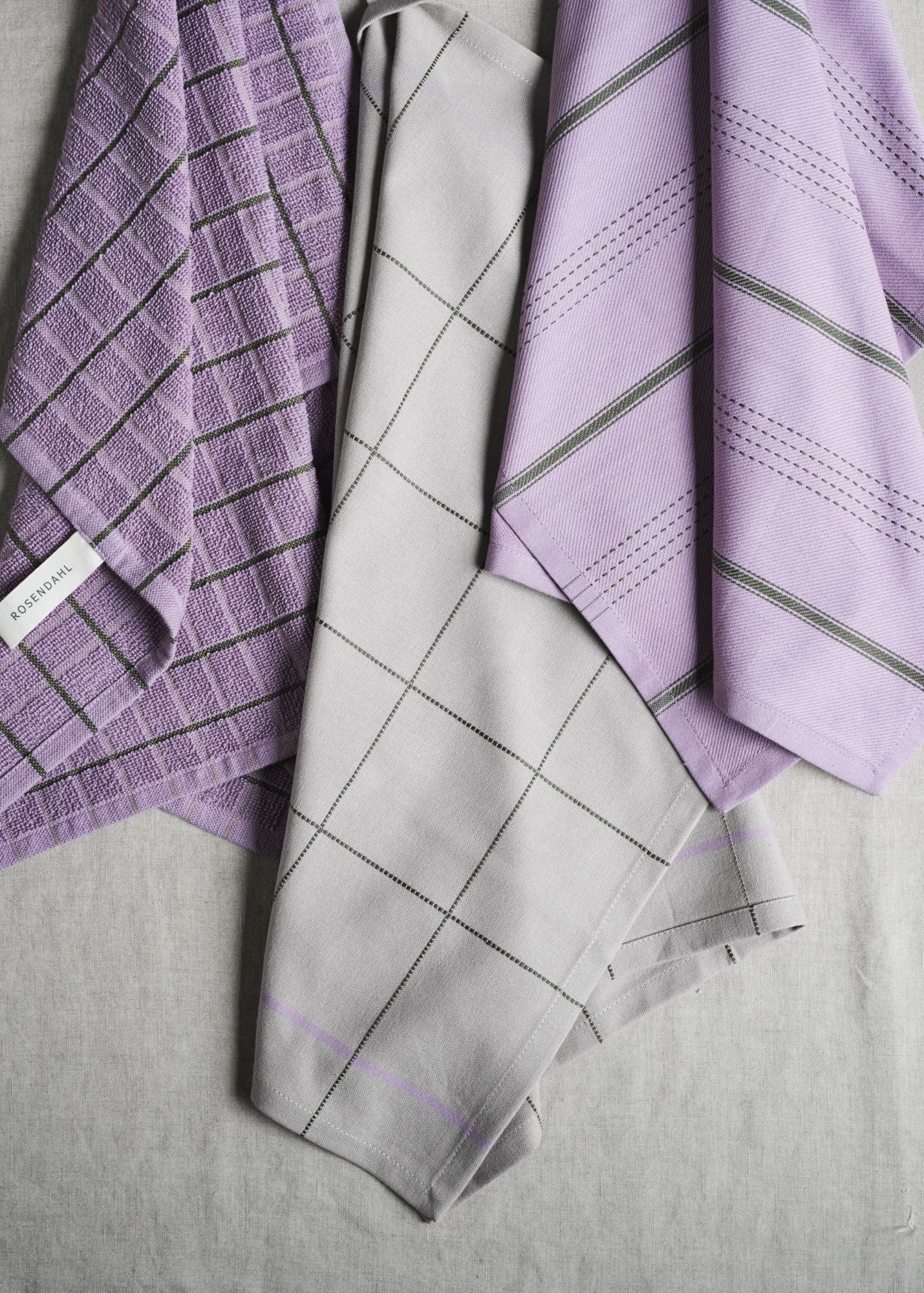 Rosendahl Rosendahl Textiles Terry čajový ručník 50x70 cm, fialová