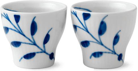Royal Copenhagen Blue Futed Mega Egg Cup 2pcs, 4,8 cm