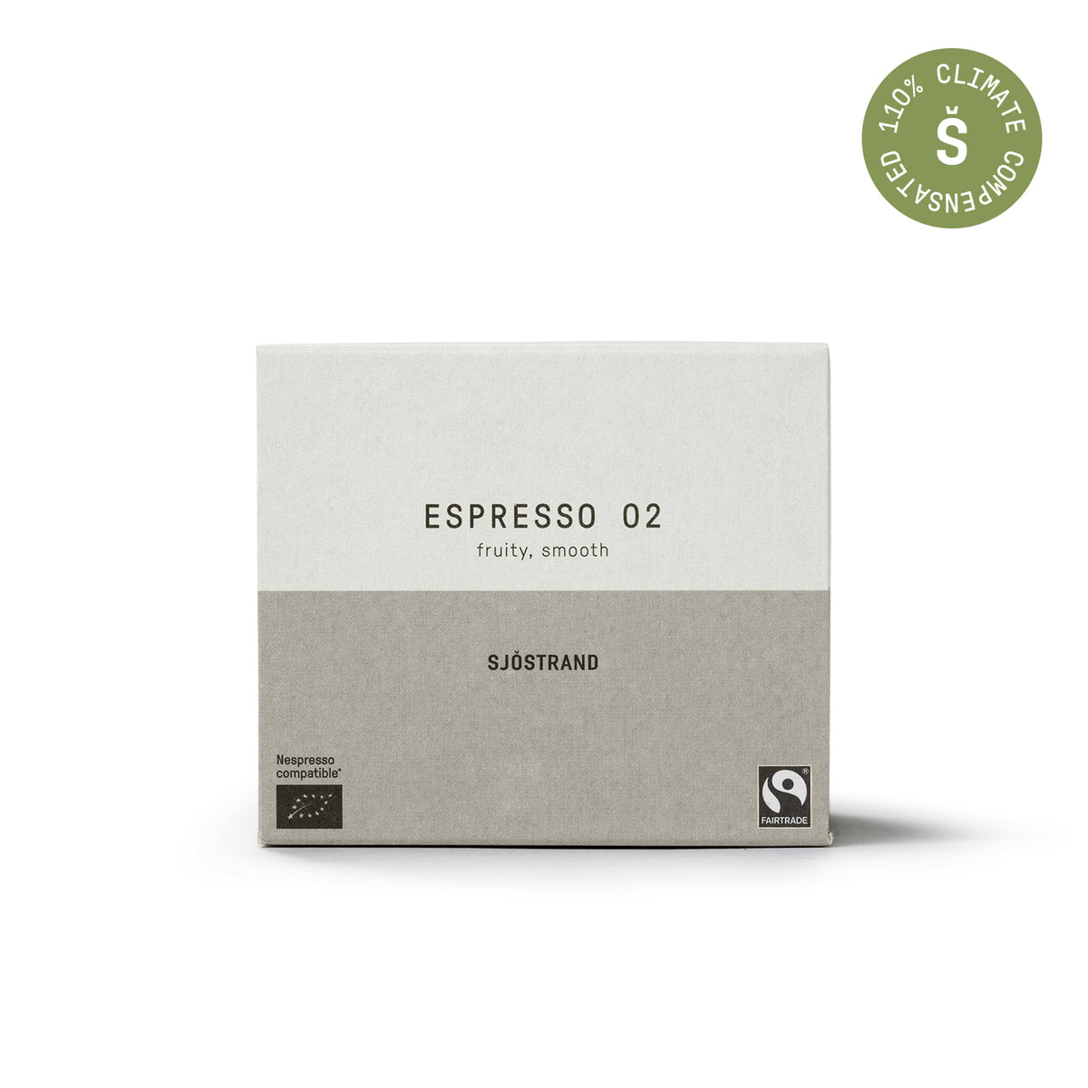 Sjöstrand Coffee Capsules 10 Pack, č. 2 Espresso