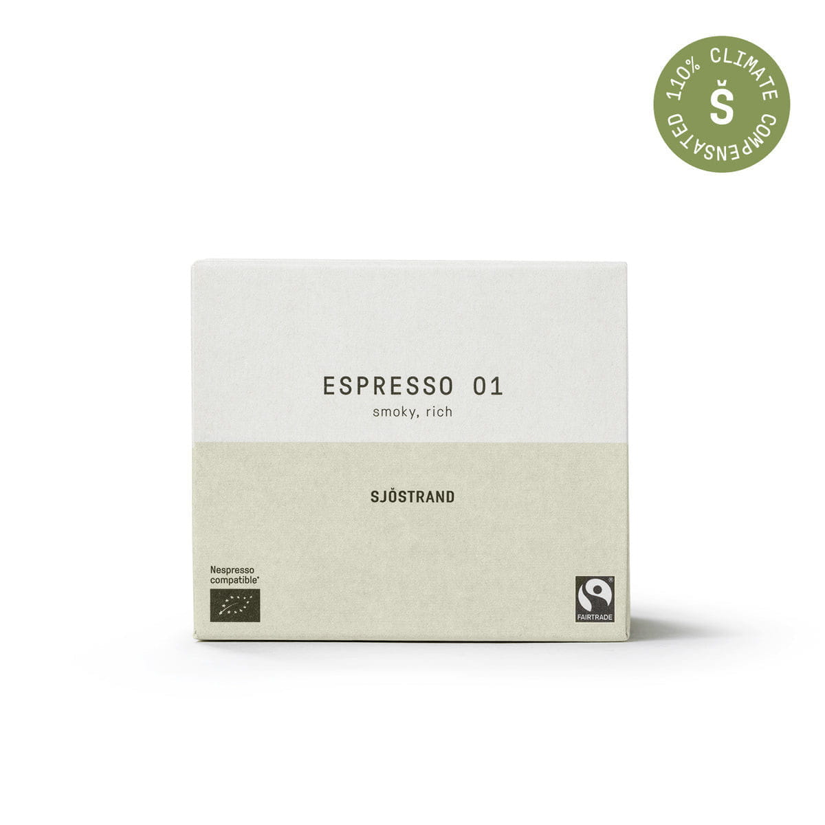 Sjöstrand Coffee Capsules 10 Pack, č. 1 Espresso