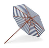 Skagerak Messina parasol Ø270 cm, tmavě modré pruhy