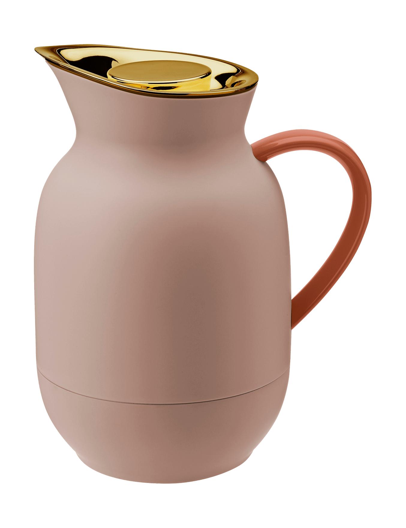 Stelton Amphora Vacuum Pot Coffee 1 L, měkká broskev