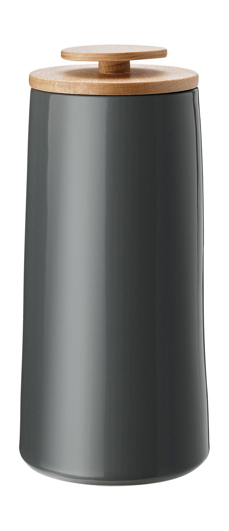 Stelton Emma Coffee Can/Storage Box 1,2 l, tmavě šedá