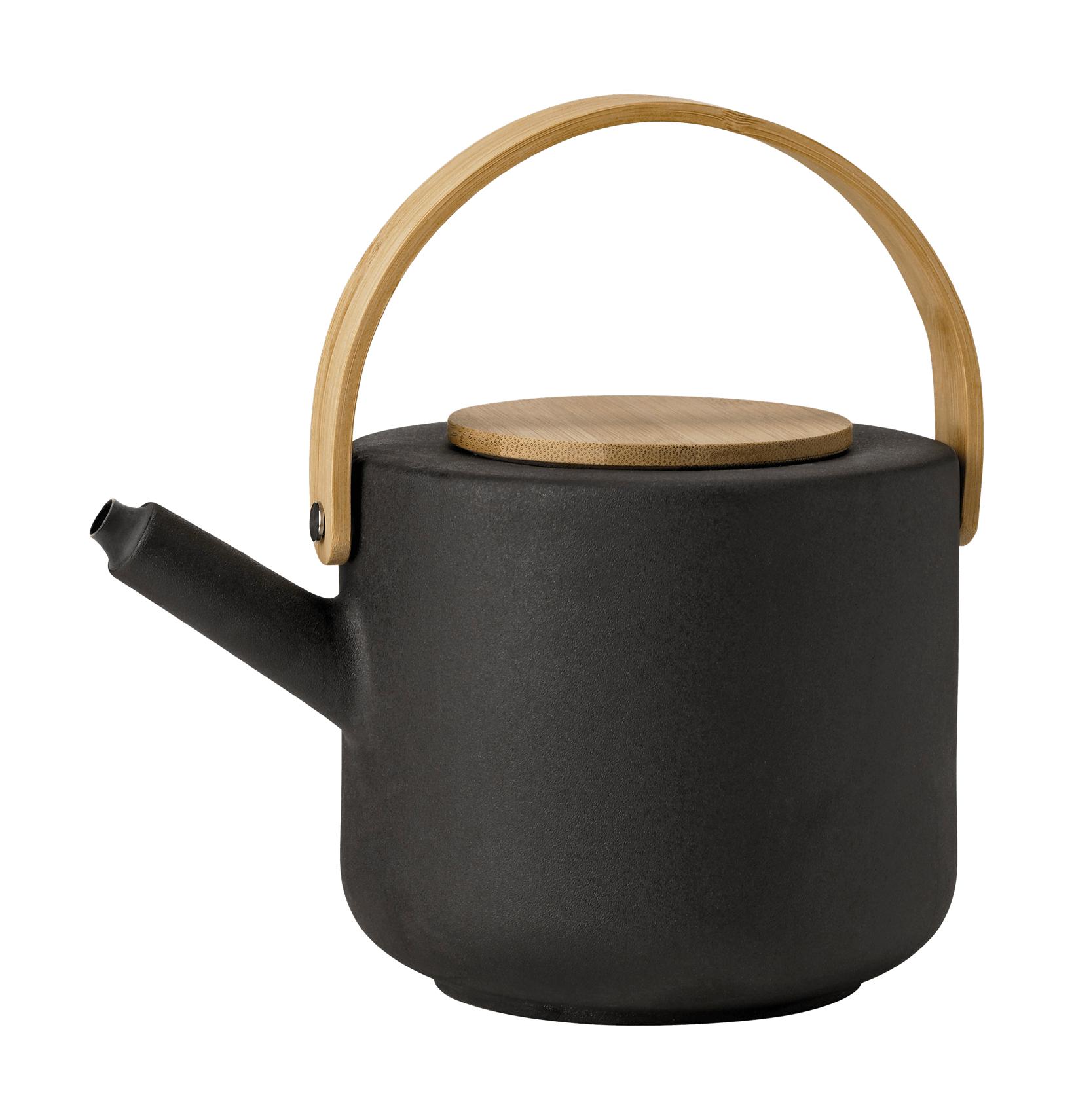Stelton Theo Teapot 1,25 L, černá