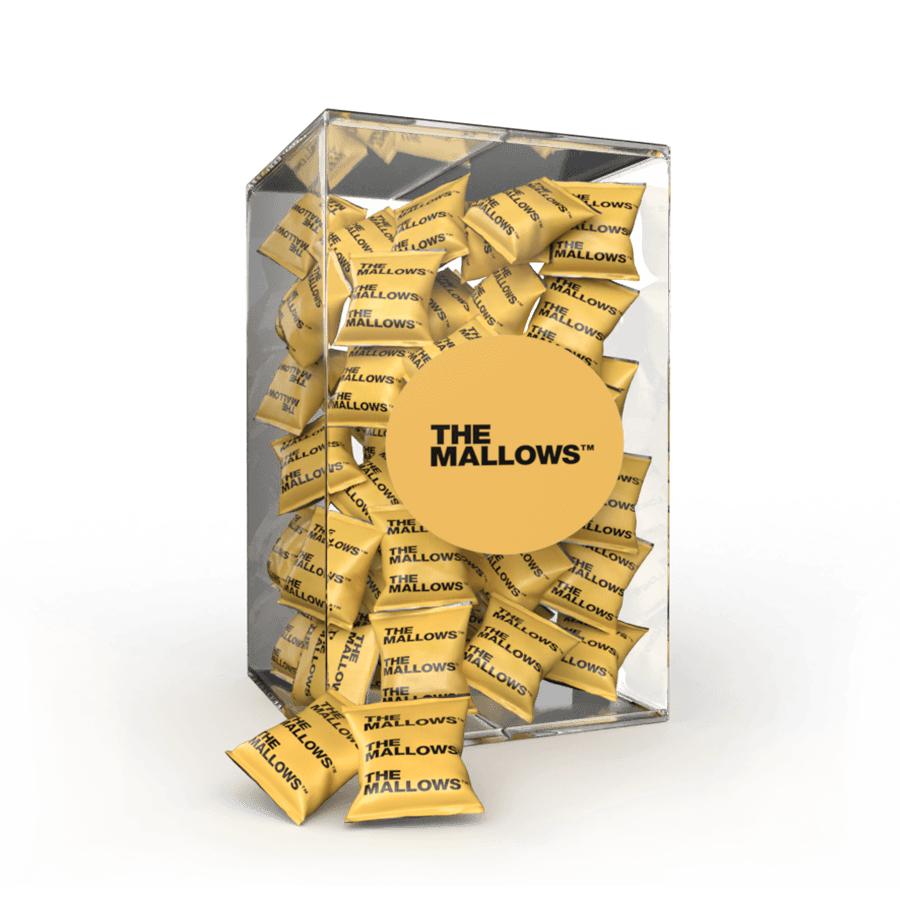 The Mallows Marshmallows se soleným karamelem a čokoládovým průtokem, 5G