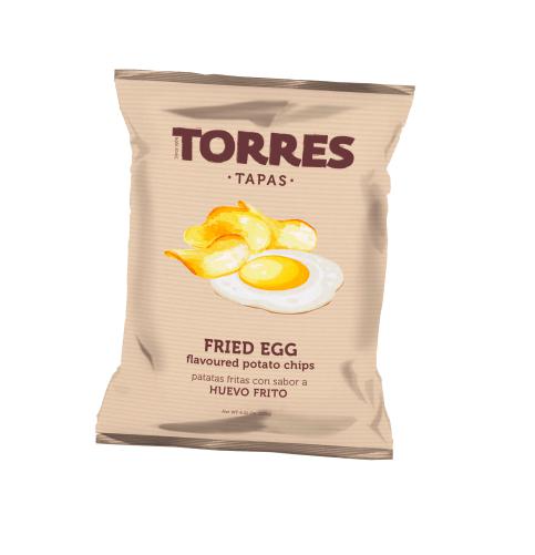 Torres Selecta smažené vaječné čipy, 125g