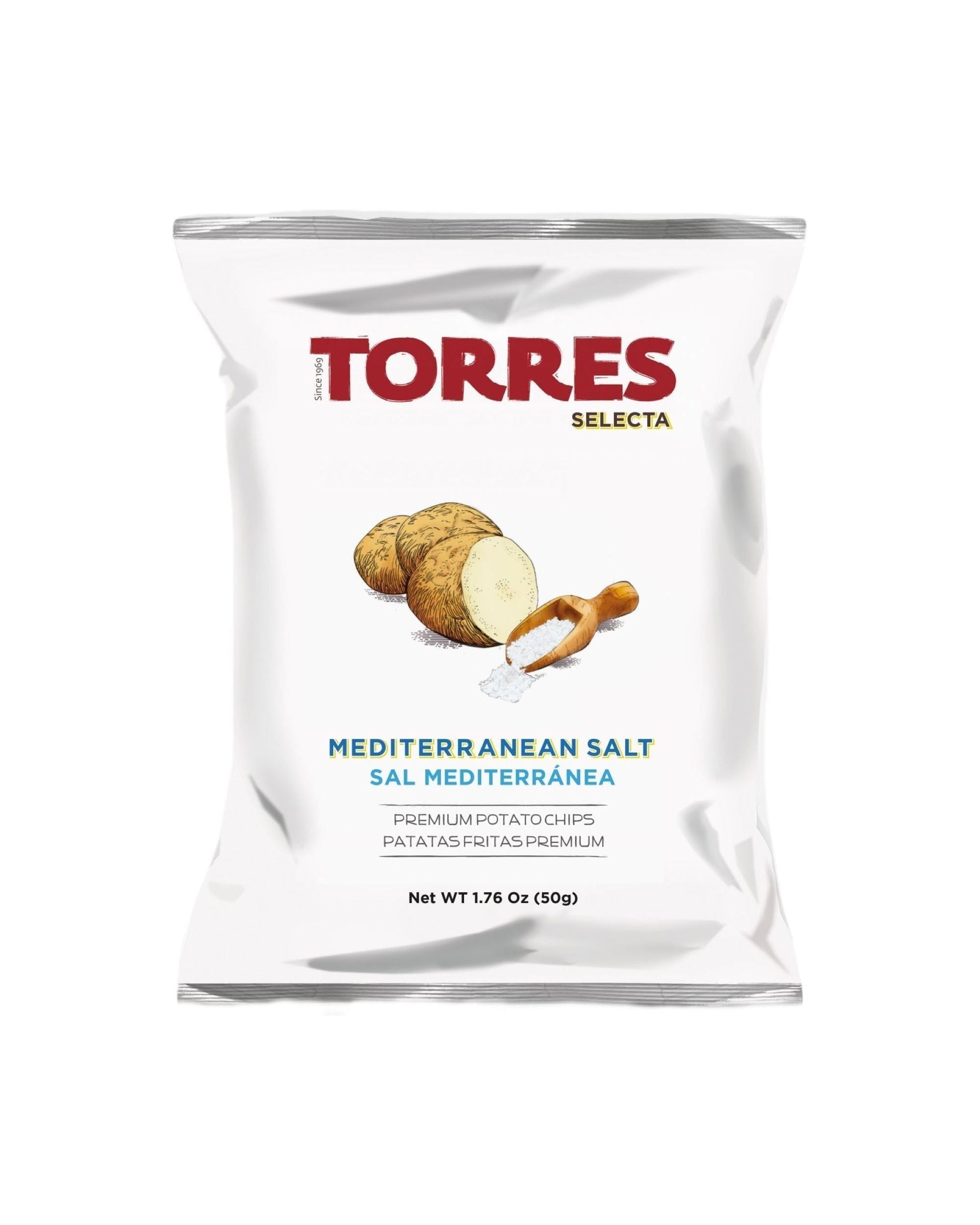Torres Selecta Středomořské solné čipy, 150G