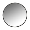 Vila Collection Mirror Black, Ø 50 cm