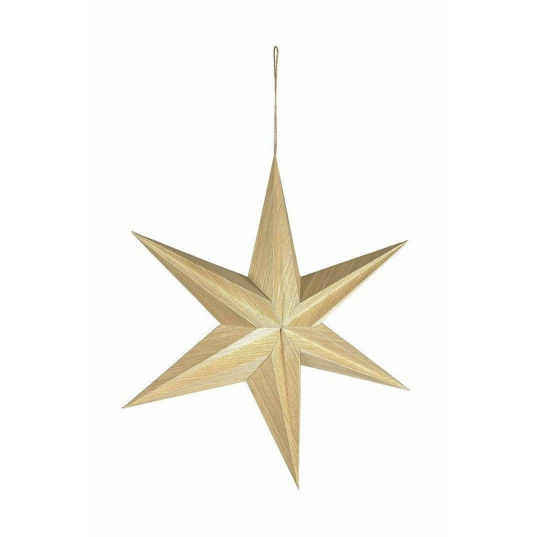 Villa Collection Star Decor 50x10,5 cm, přírodní