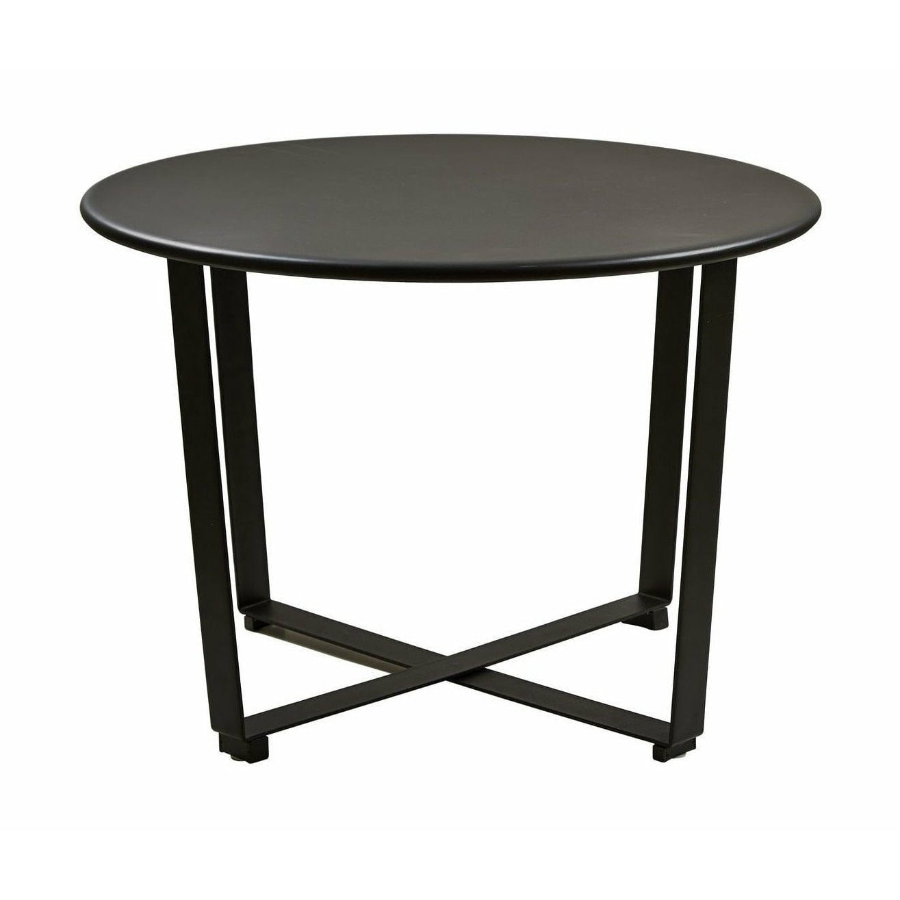 Sběrný stůl vily Ø 61,5 cm, černá