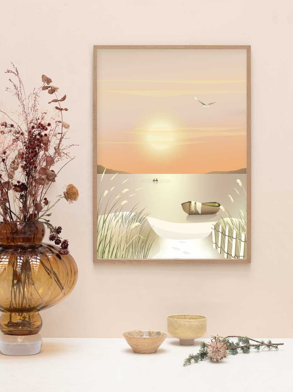 Vissevasse Dunes plakát, 50x70 cm