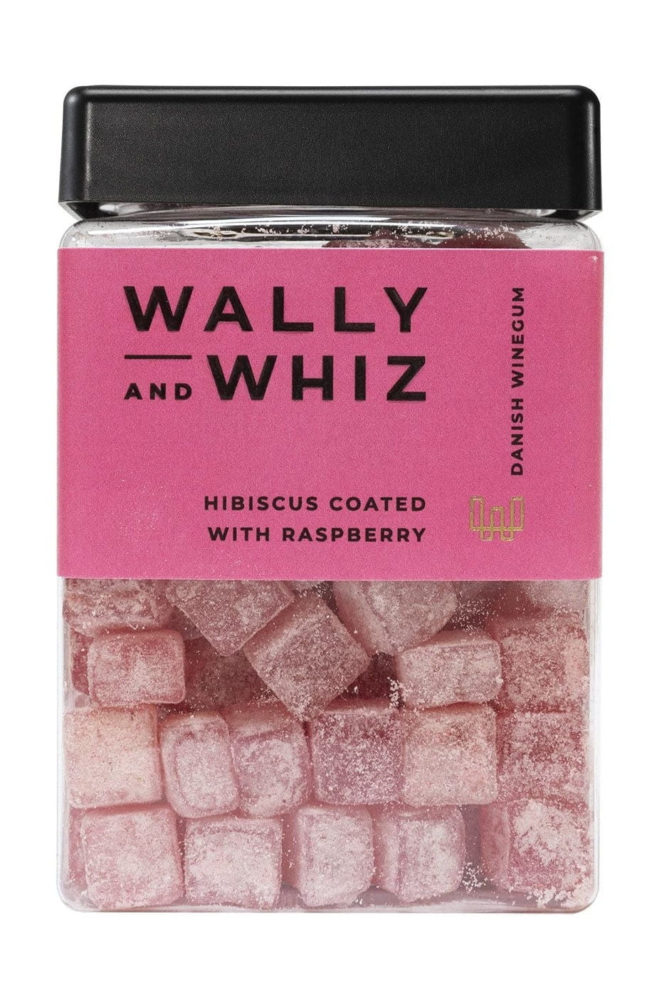 Wally a Whiz Wine Gum Cube, Hibiscus s malinou, 240G