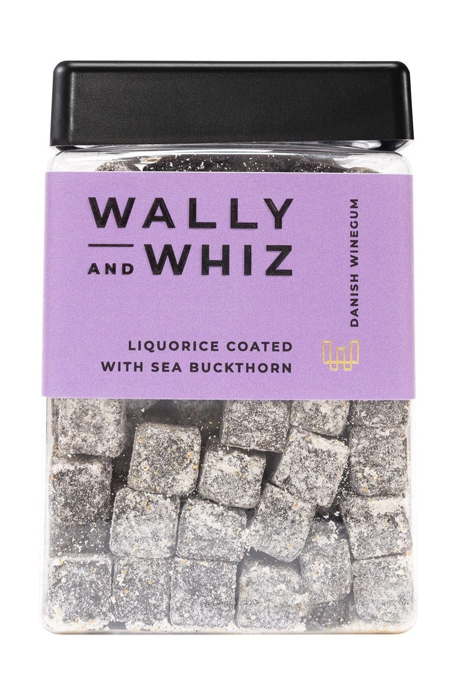 Wally a Whiz Wine Gum Cube, lékořice s mořským rakyrnem, 240G