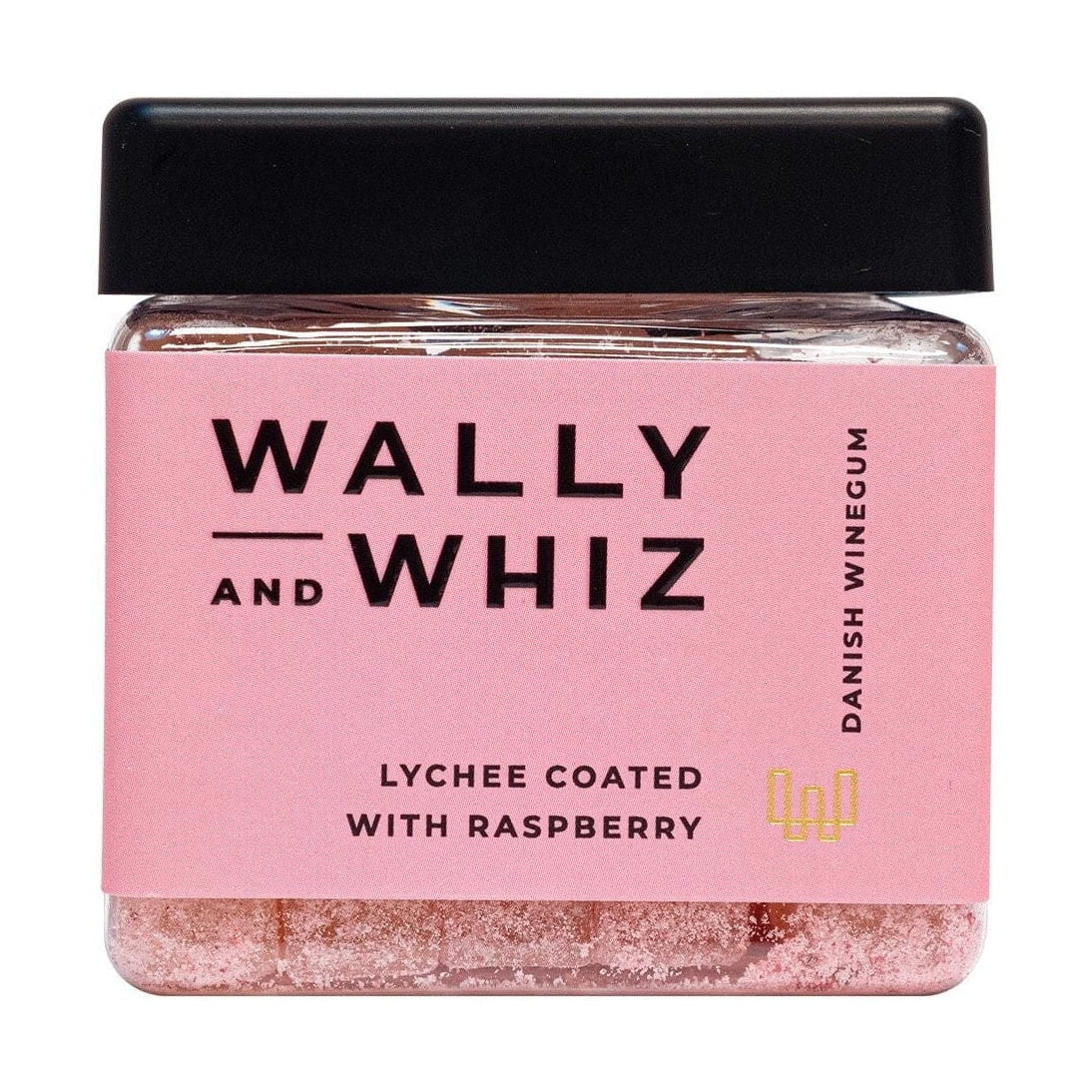 Wally a Whiz Wine Gum Cube, Lychee s malinou, 140G