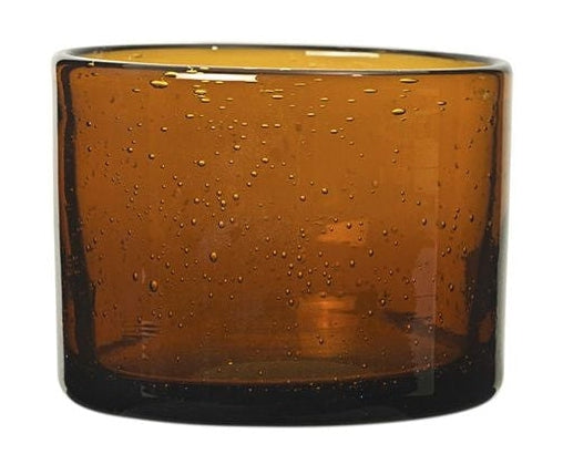 Ferm Living Oli Water Glass, Low, Amber