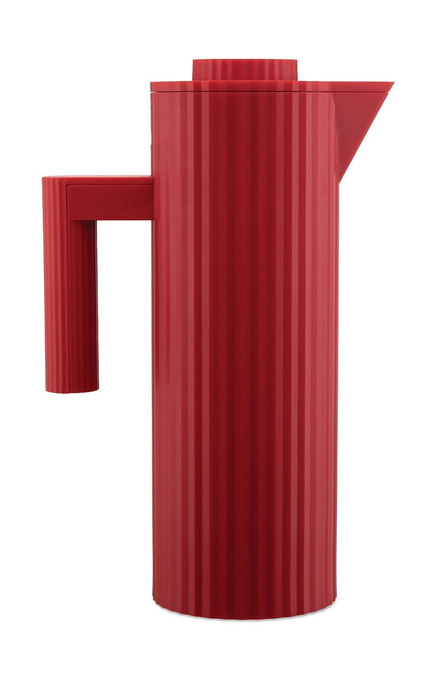 Alessi Plissé Thermo Izolovaný džbán 1, červená