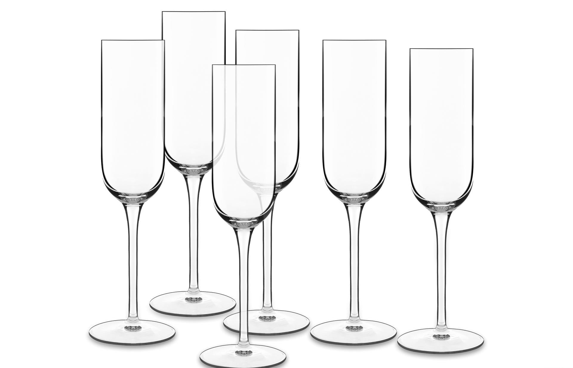 Luigi Borlioli Vinalia Champagne Glass Prosecco 21 CL 6 PCS.