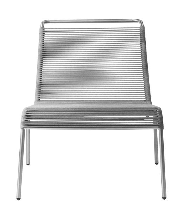 FDB Møbler M20 L Teglgård Cord Lounge Chair, světle šedá