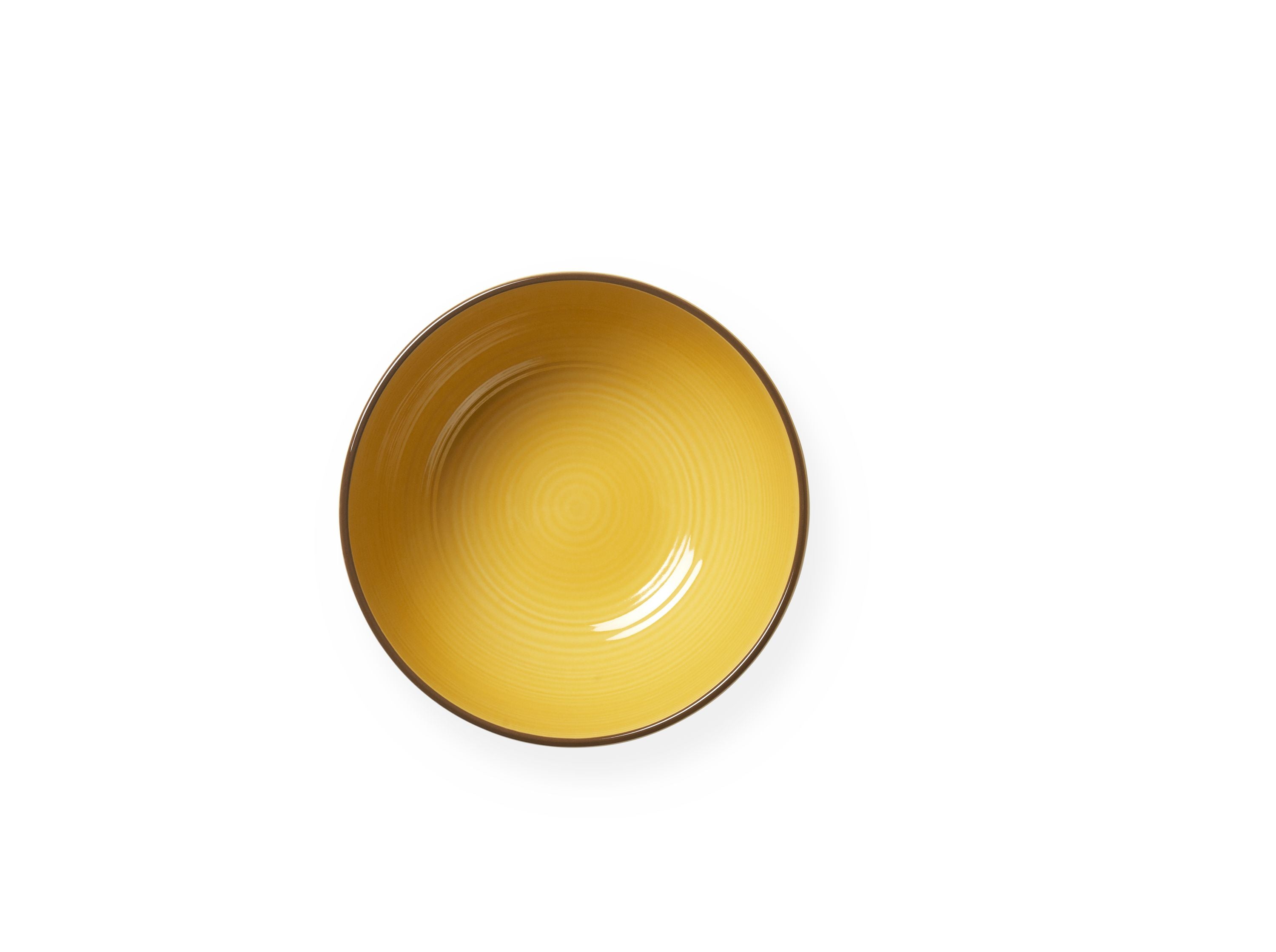 Kähler Colore Bowl Ø19 cm, šafrán žlutá