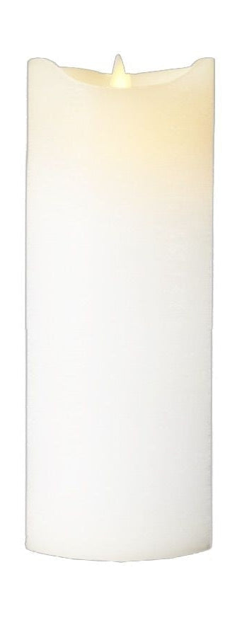 Exkluzivní svíčka Sirius Sara Ø7,5x H20cm, bílá