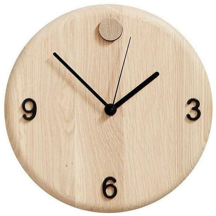 Andersen Furniture Wood Time Watch, dub, Ø22cm