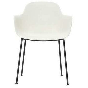 Andersern Furniture AC3 židle černý rám, bílé sedadlo