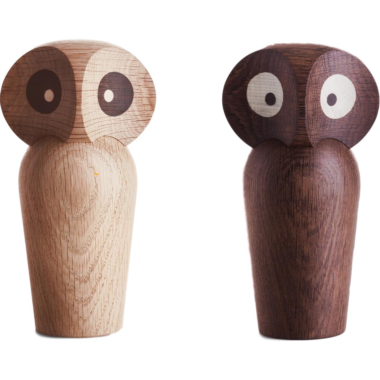 Architectmade Paul Anker Hansen Owl 8,5 Cm, Smoked Oak