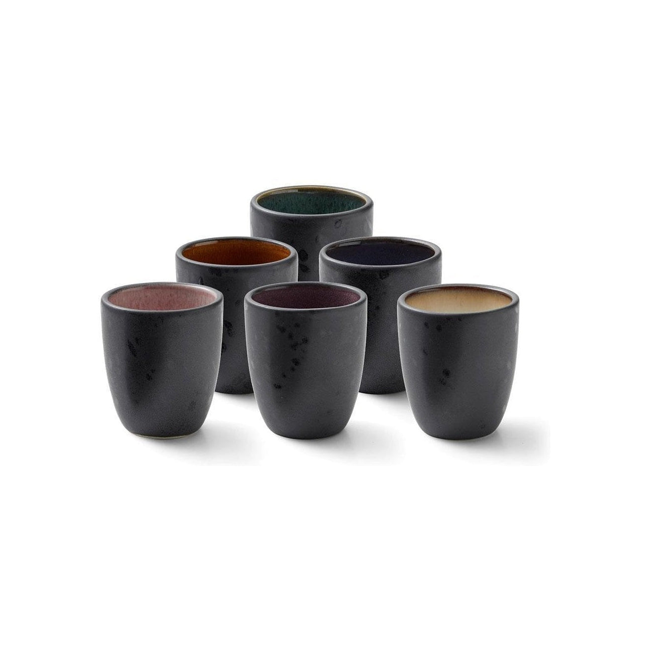 Bitz Espresso Cups Set, různé barvy, 6 ks.
