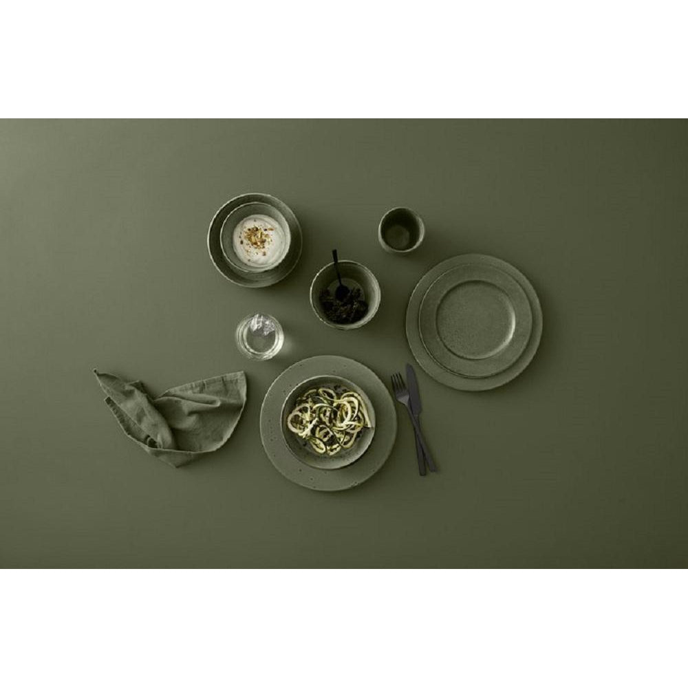 Bitz Gastro Plate, černá/zelená, Ø 27 cm