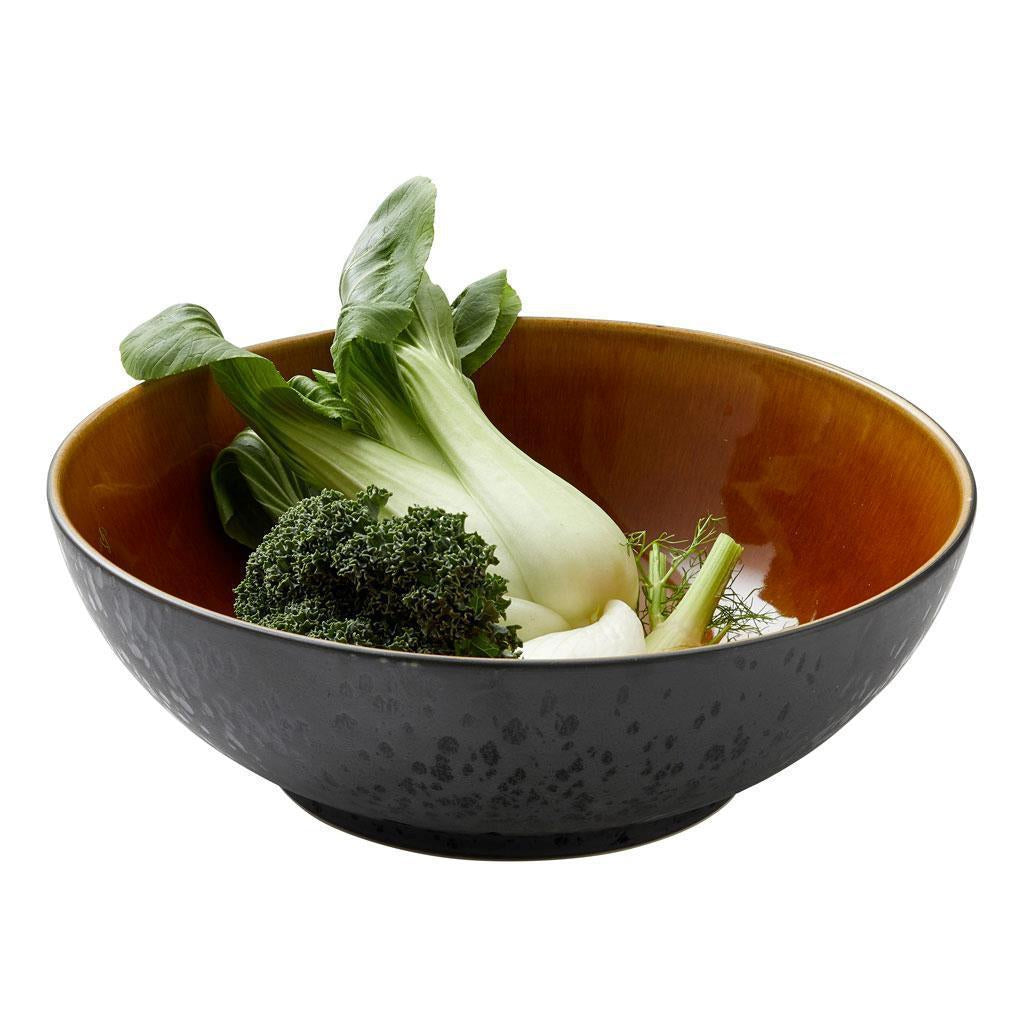 Bitz Salad Bowl, černá/jantarová, Ø 30 cm