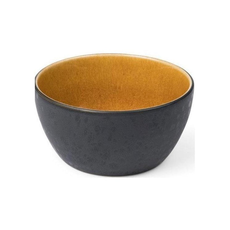 Bitz Bowl, černá/jantarová, Ø 12 cm