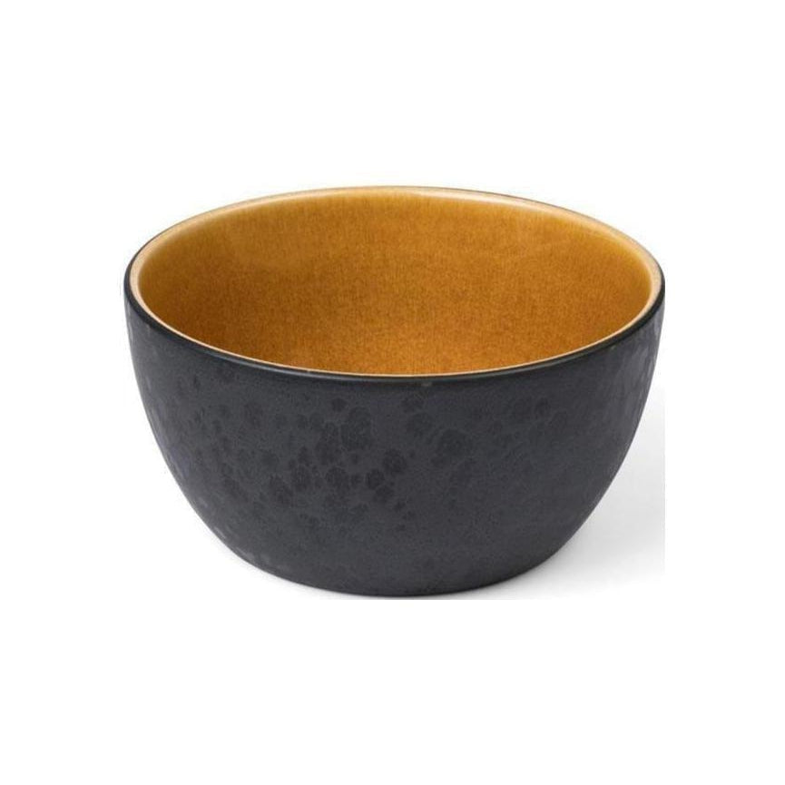 Bitz Bowl, černá/jantarová, Ø 14 cm
