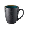 Bitz Cup s rukojetí, černá/zelená, Ø 10cm
