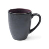 Bitz Cup s rukojetí, černá/fialová, Ø 10cm