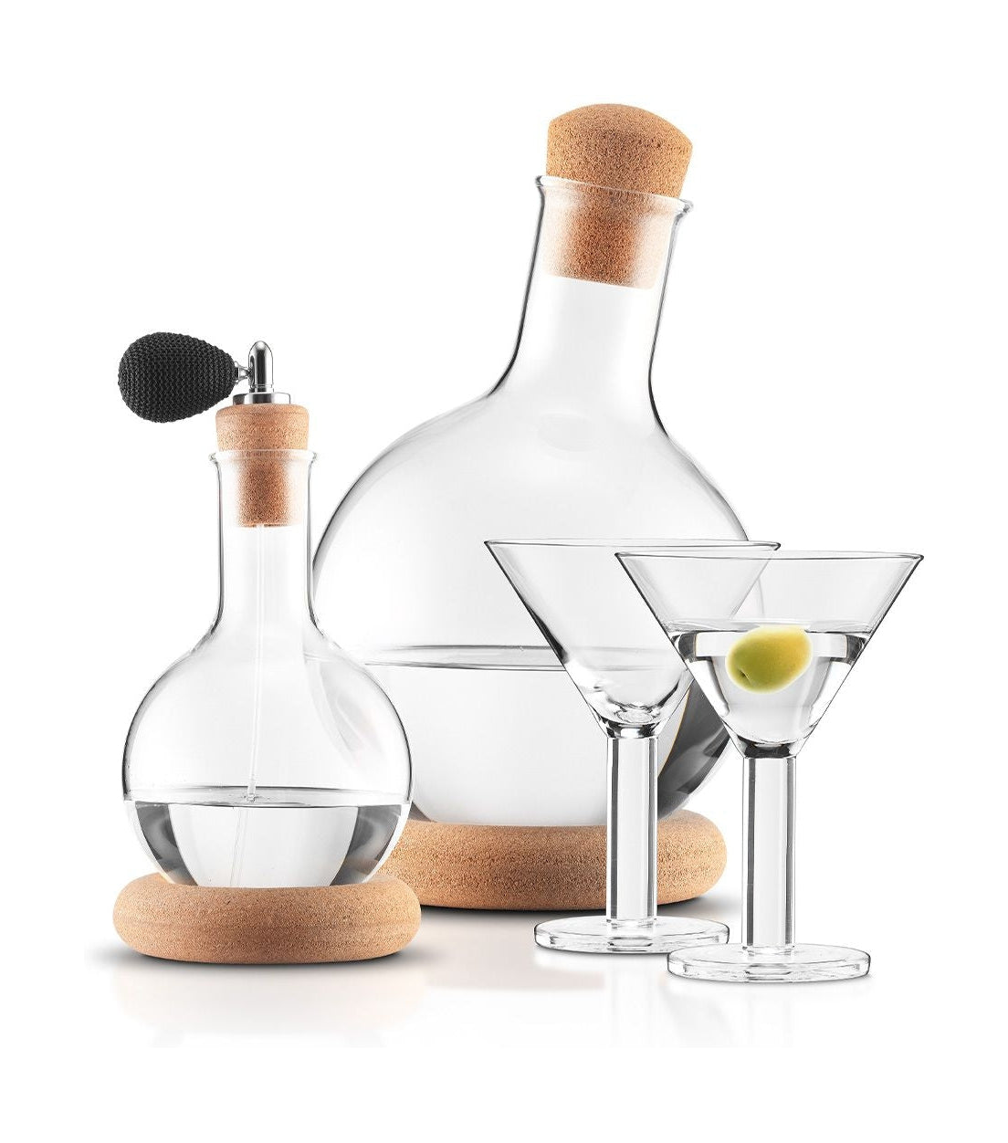 Vodka body melior a suché martini se 2 brýlemi, 2 ks.