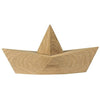 Boyhood Admirál Paper Boat Dekorativní postava velká, dub