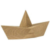 Boyhood Admirál Paper Boat Dekorativní postava malá, dubové dřevo