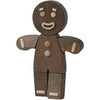 Boyhood perníková mužská dřevěná postava, dubová obarvená, malá