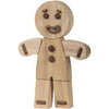 Boyhood perníková mužská dřevěná postava, dub, malý