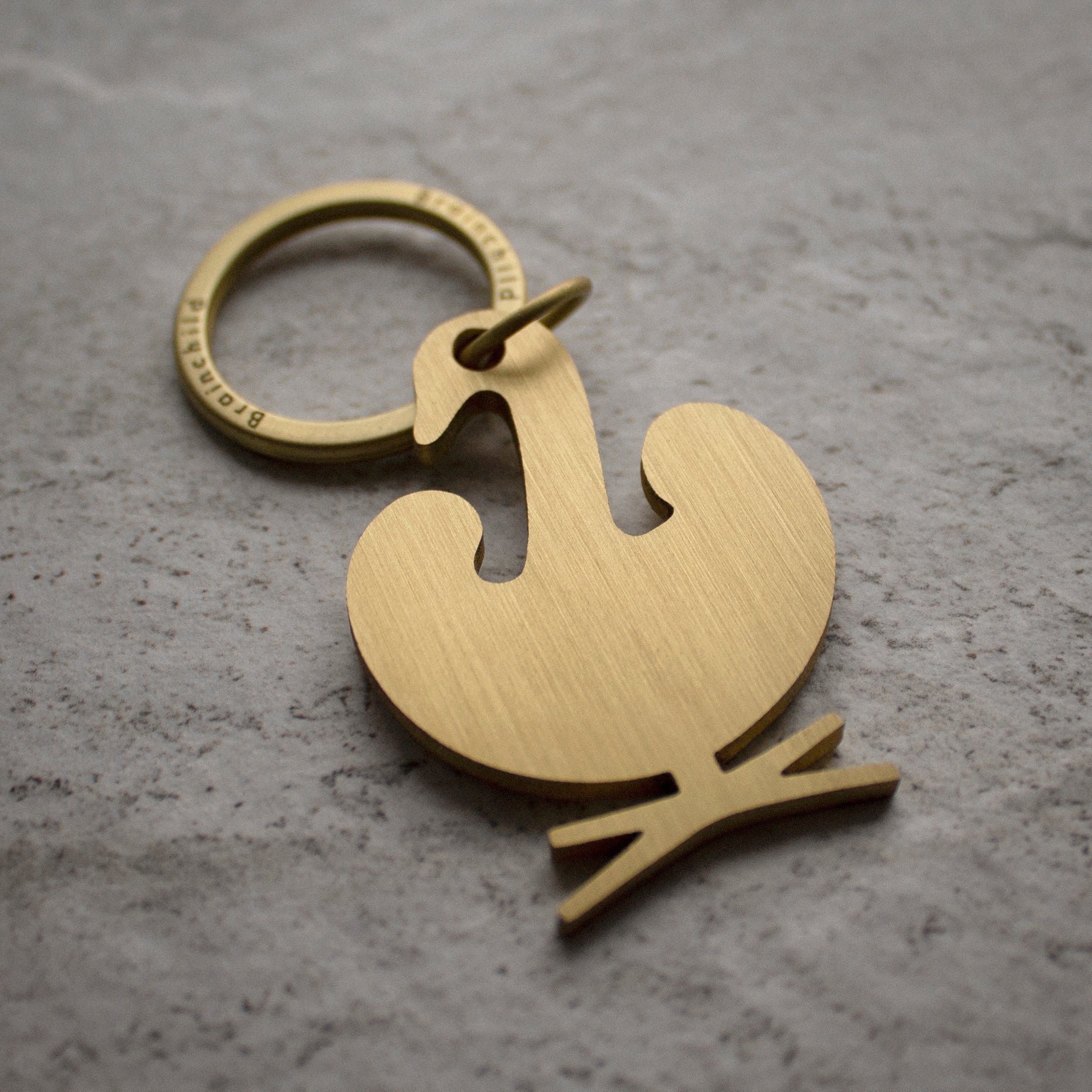 Brainchild Keychain Design Icon, The Swan