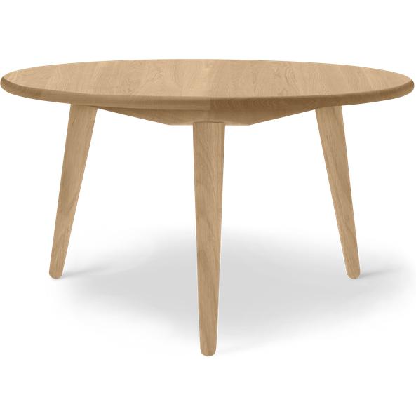 Konferenční stolek Carl Hansen CH008 Ø78 cm, naolejovaný dub