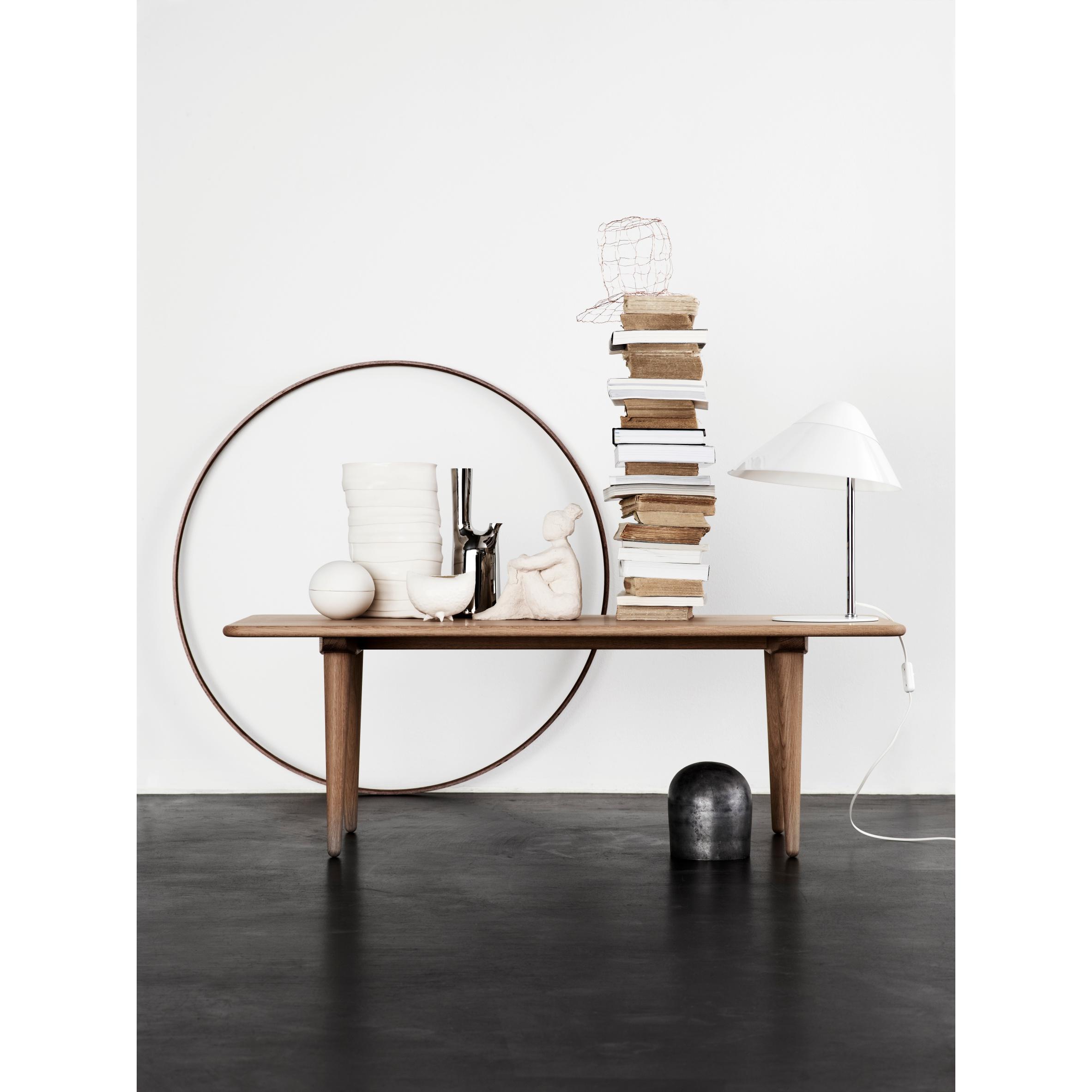 Konferenční stolek Carl Hansen CH011 48 cm, dub mýdla