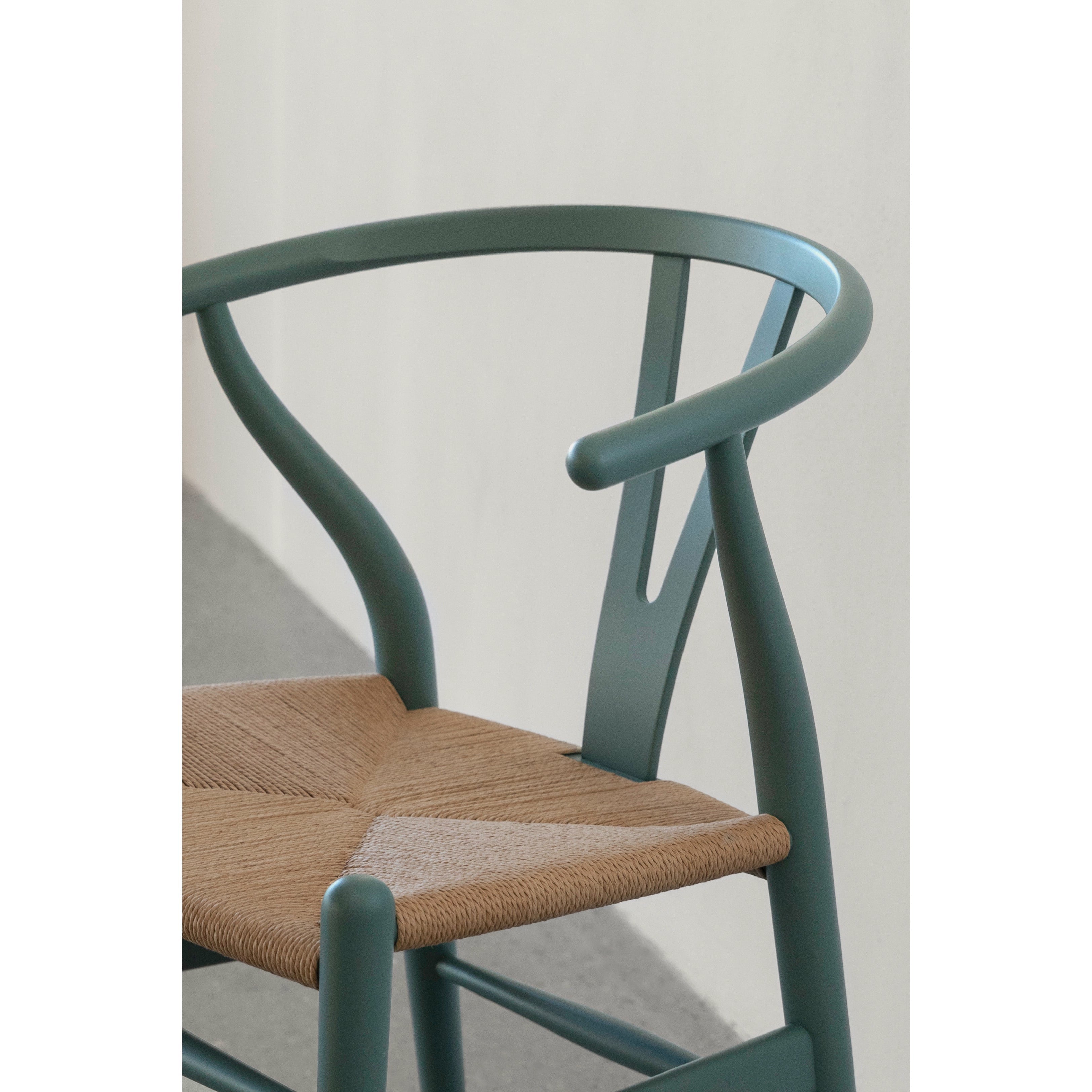 Carl Hansen CH24 Soft Wishbone Chair Special Edition, Pewter