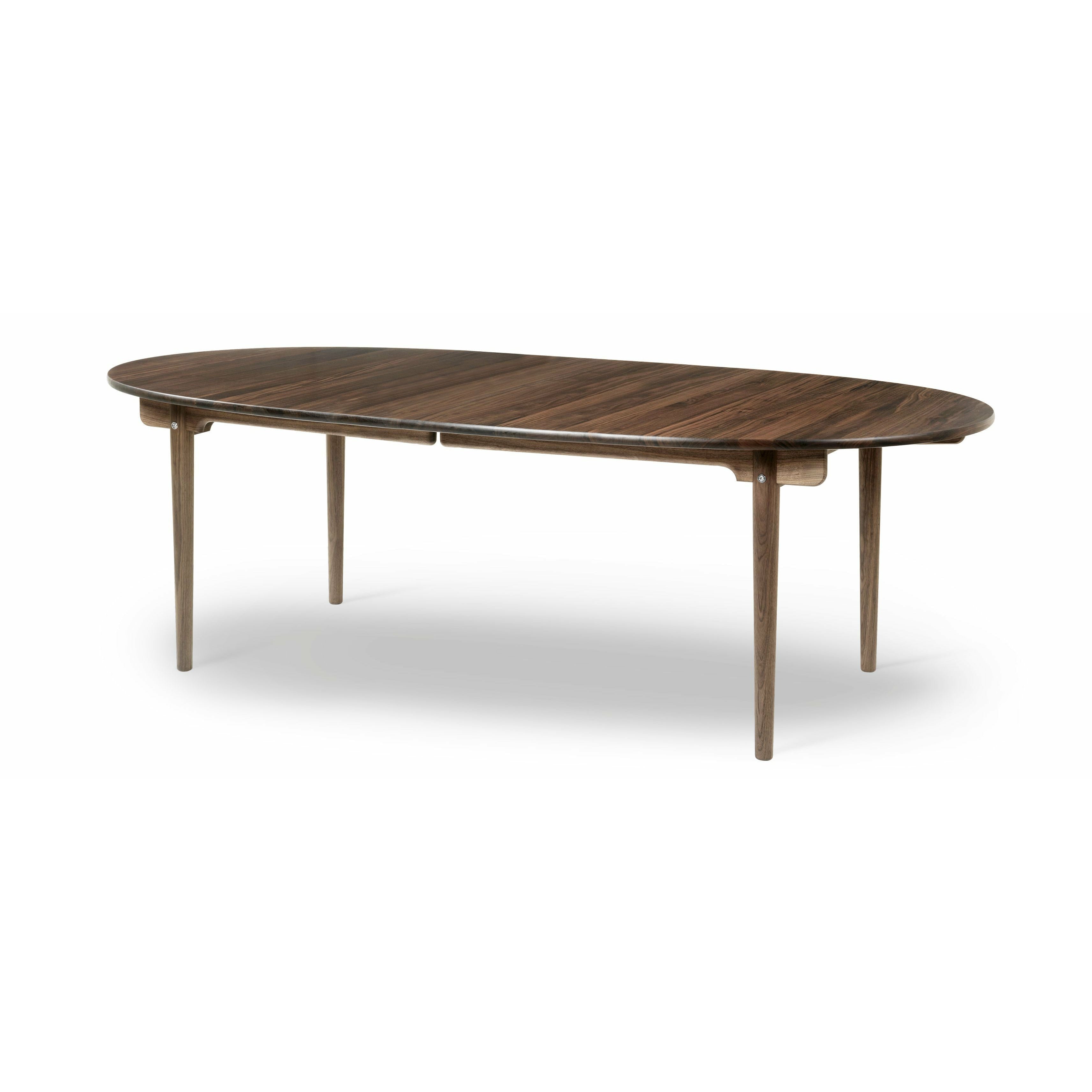 Carl Hansen Ch339 Dining Table Designed For 2 Pull Out Plates, Walnut Oiled