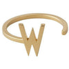 Design Letters Letter Ring A Z, 18k Gold Ploted, W
