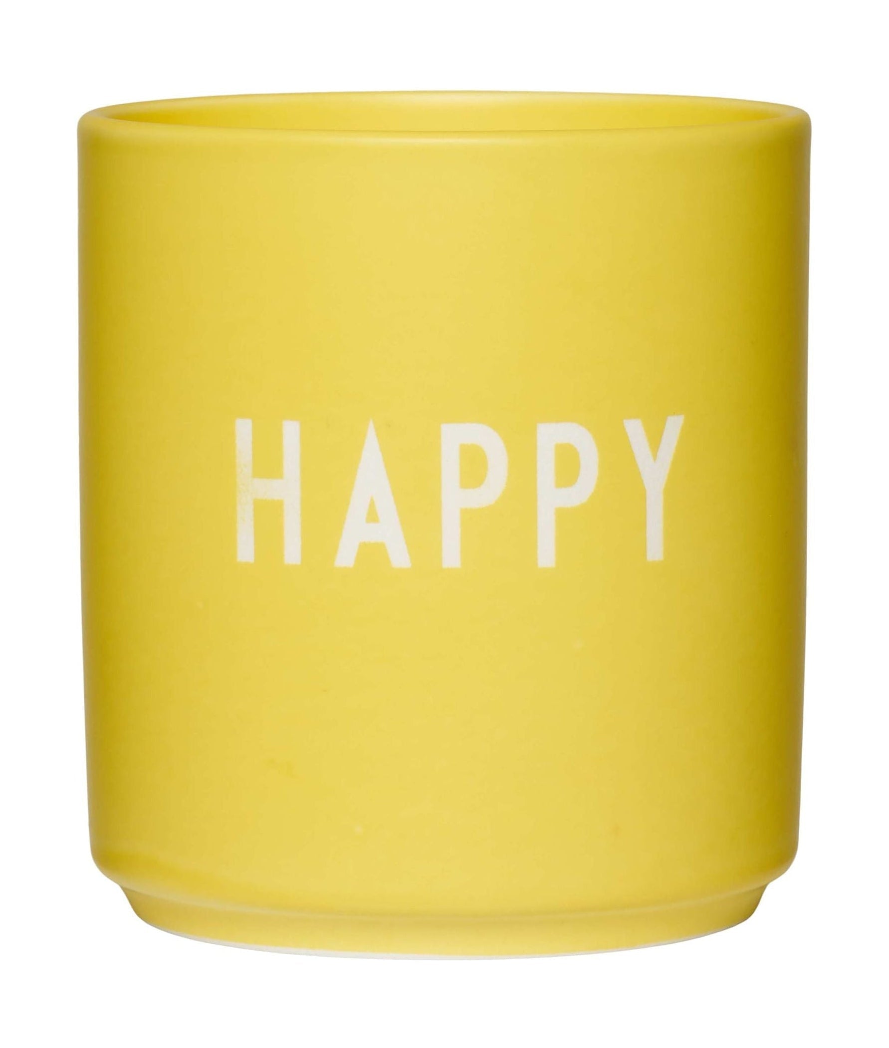 Design Letters Oblíbené hrnek Happy, Yellow