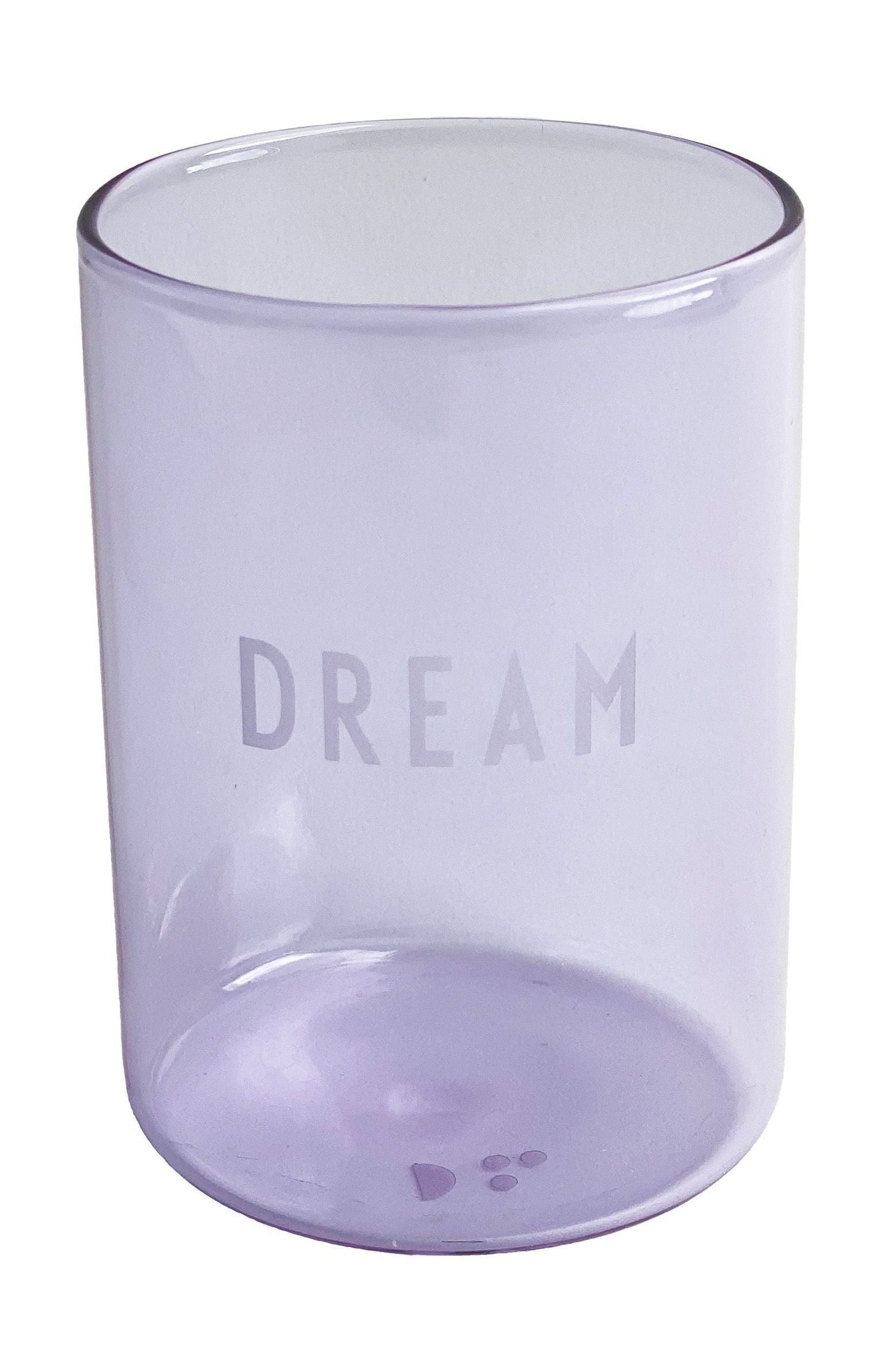 Oblíbený sen o pití skleněné sklenice designu, Violet
